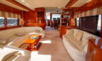 Princess 23 Motor Yacht for charter in Cyprus - The salon