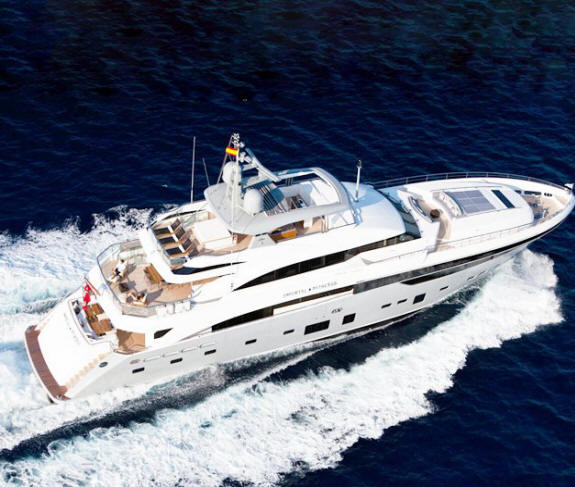 Princess 40 for charter in Cyprus