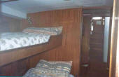 bunks - 18 m Steel sloop for sale